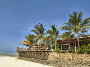 Restaurant am Strand von Nungwi